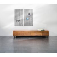 sigel Tableau magnétique en verre artverum,