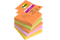 POST-IT Z-Notes Boost 76x76mm R330-5SS-BOOS 4-couleurs...
