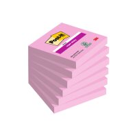 POST-IT Block Super Sticky 76x76mm 6546SSPNK Pink 6x90 Blatt