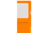 KOLMA Sichthülle VISA Script A4 59.660.12 orange, Fenster 10 Stk.