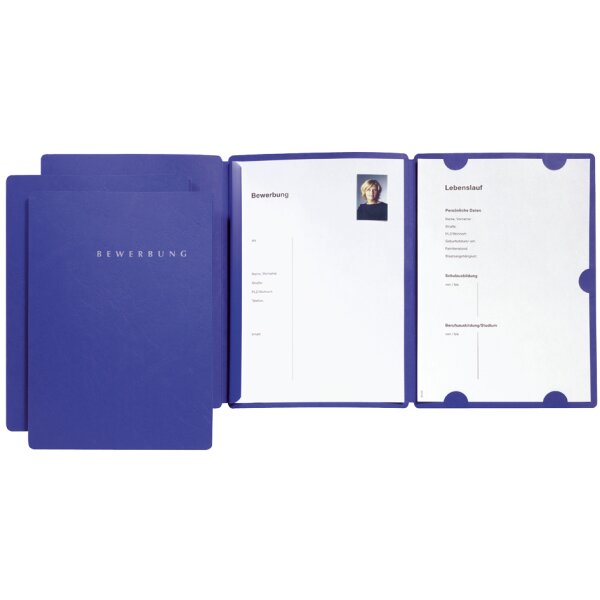 PAGNA Bewerbungs-Set "Select", DIN A4, grau