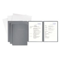 PAGNA Bewerbungs-Set "Special", DIN A4, grau, 3-teilig