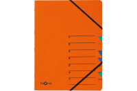 PAGNA Dossier de coll. EASY A4 24061-12 orange 7 compart.
