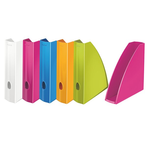 LEITZ Stehsammler WOW A4 52771023 pink