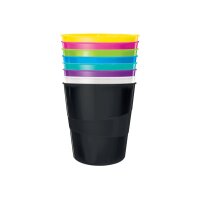 LEITZ Corb. à papier WOW 15 litre 52781023 pink