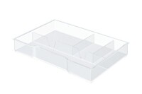 LEITZ Organiseur tiroir WOW Cube 52150002 transparent