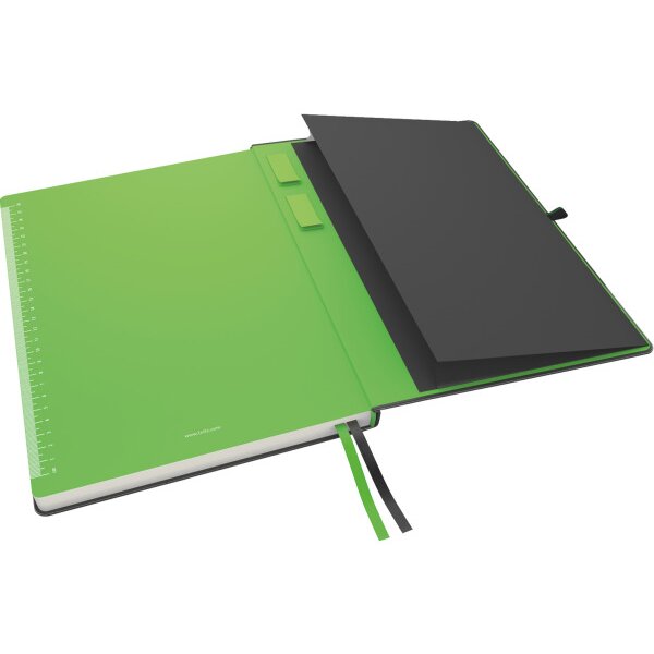 LEITZ Carnet Complete A4 44720095 ligné noir