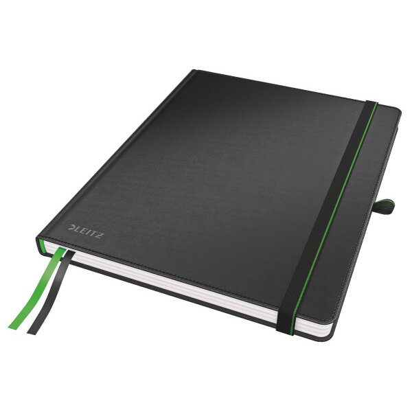 LEITZ Notizbuch Complete B5 4474-00-95 schwarz, liniert 80 Blatt