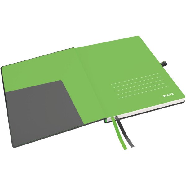 LEITZ Notizbuch Complete B5 4474-00-95 schwarz, liniert 80 Blatt