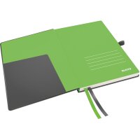 LEITZ Notizbuch Complete, DIN A5, kariert, schwarz