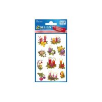 Z-DESIGN Glimmerstaub 4050 Kerzen 2 Stück