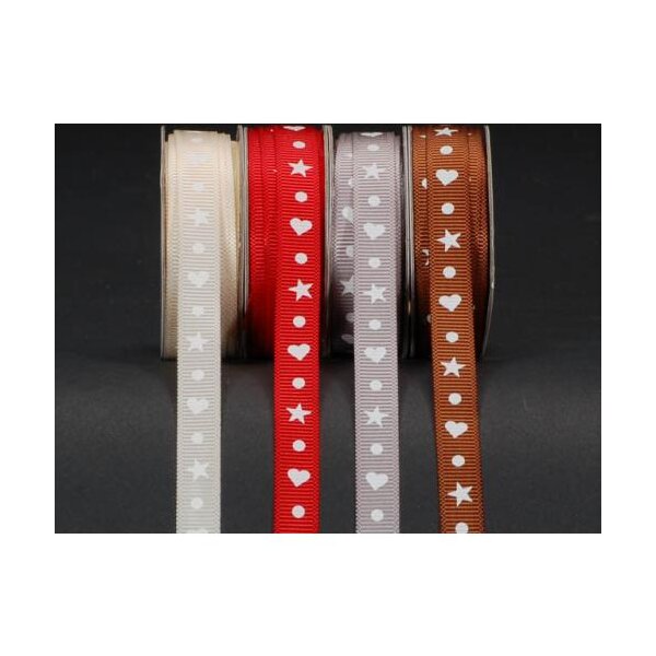 SPYK Band Cubino Queenie 1268.1064 10mmx4m braun-weiss