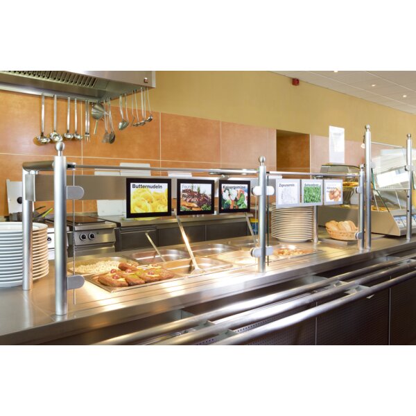 DURABLE Magnetrahmen DURAFRAME, DIN A6, silber