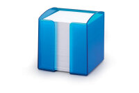 DURABLE Zettelbox Trend 10x10cm 1701682540 blau-transp.
