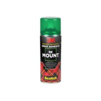 SCOTCH Spray ReMount 400ml RM/400 Colles aérosol
