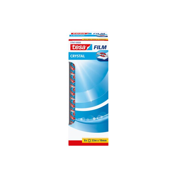 TESA Crystal Tape 19mmx33m 579470000 8 pcs.