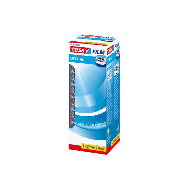 TESA Crystal Tape 19mmx33m 579470000 8 pcs.