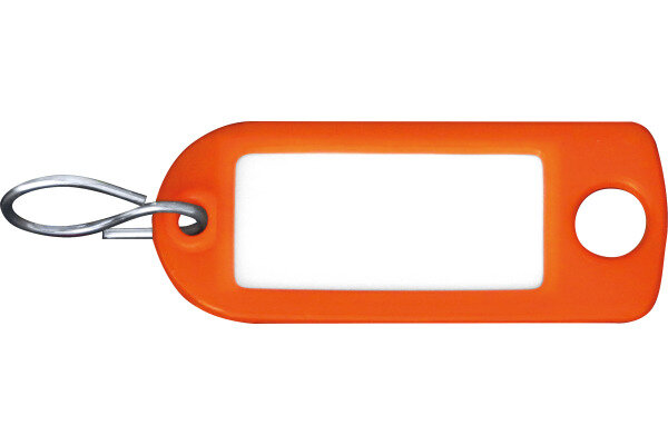 RIEFFEL SWITZERLAND Schlüssel-Anhänger 8034 FS ORANGE orange 100 Stück