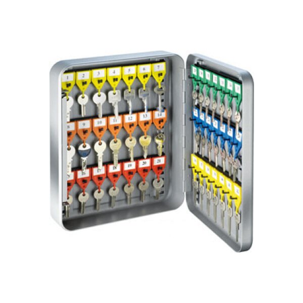 RIEFFEL SWITZERLAND Caisse clés KyStor gris A15616 32x24x8cm 42 crochets