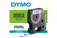 DYMO Schriftband D1 schwarz weiss S0720530 12mm 7m