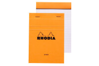 RHODIA Notizblock orange A6 13600C liniert 80 Blatt