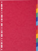EXACOMPTA Karton-Register, DIN A4 Überbreite, 6-teilig