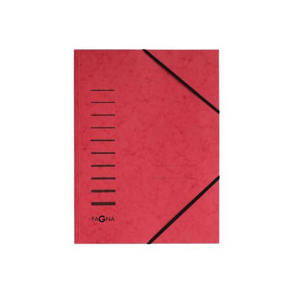 PAGNA Gummibandmappe A4 24001-01 rot