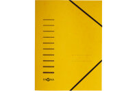 PAGNA Pochette à élastique A4 24001-05 jaune