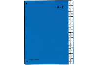 PAGNA Dossier à soufflets Color A4 24249-02 bleu, A-Z