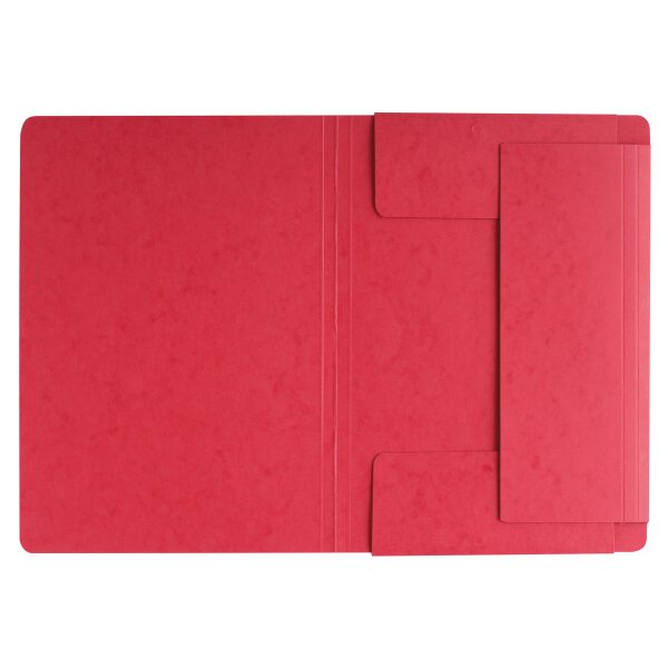 PAGNA Dossiers &eacute;lastiques A4 24007-01 rouge 3 volets