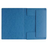 PAGNA Dossiers élastiques A4 24007-02 bleu 3 volets