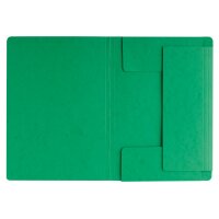 PAGNA Dossiers élastiques A4 24007-03 vert 3 volets