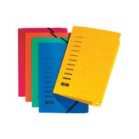 PAGNA Gummibandmappe A4 24007-05 gelb 3 Klappen