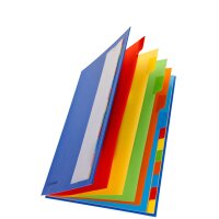 PAGNA Ordnungsmappe DESKORGANIZER Color, 7 Fächer, blau