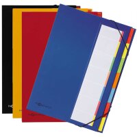 PAGNA Ordnungsmappe DESKORGANIZER Color, 7 Fächer, blau