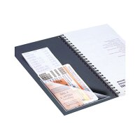 3L Viereck File-Pockets 155x90mm 10055 transp. 5 Stück