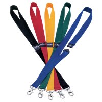 DURABLE Textilband 20, mit Sicherheitsverschluss, rot