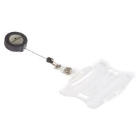 DURABLE Namensschild, mit Ausweishalter, 85 x 54 mm