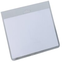 DURABLE Badge, fermé en haut, sans clip
