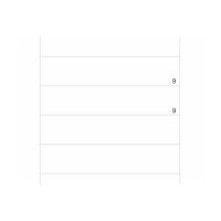 INGOLD-BIWA Heft A4 02.0420.91 weiss 90g 9mm lin. seitl. RL