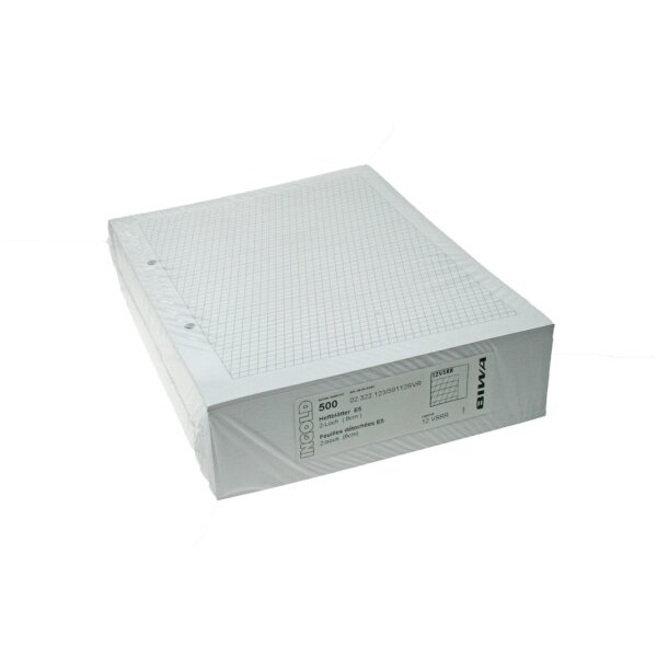 INGOLD-BIWA Anneau liant insert E5 02.322.552 blanc 90g 5x5mm 500 flls.