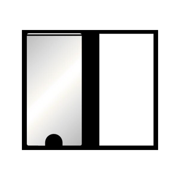 3L Porte-étiquettes 55x150mm 10340 PP autocollante 6 pièces