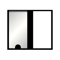 3L Porte-étiquettes 55x150mm 10340 PP autocollante 6 pièces