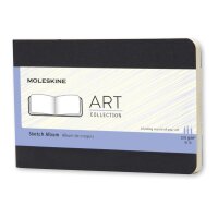 MOLESKINE Sketchblock A6 335-7 en blanc noir