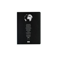 HIDENTITY Pochette passport 0330-07 noir