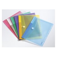 TARIFOLD Klettverschluss-Tasche A4 510229 rPP assortiert...