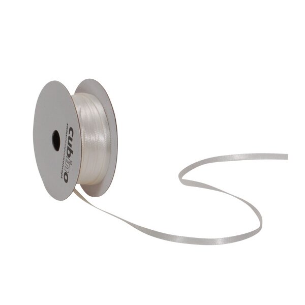 SPYK Bande au satin Cubino 2082.0353 3mmx8m bridal white