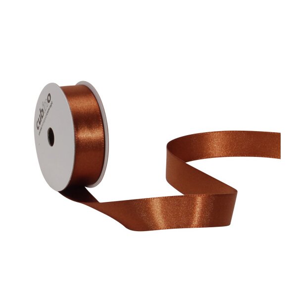 SPYK Bande au satin Cubino 2082.1557 16mmx5m chocolate