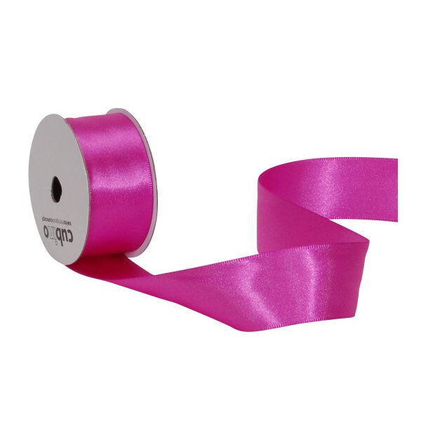 SPYK Bande au satin Cubino 2082.2564 25mmx4m fuchsia