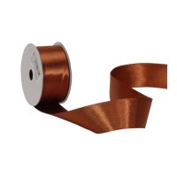 SPYK Satinband Cubino 2082.2564 25mmx4m chocolate